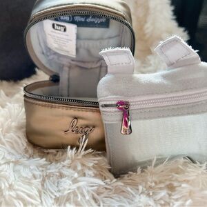 Lug Mini Swizzle Jewelry Case - Metallic Walnut